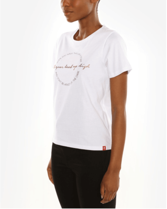 Anfield Shop - Liverpool FC Womens White Heads Up Tee - Military & First  Responder Discounts