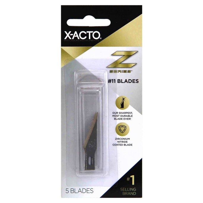 widgetsupply.com - X-ACTO #11 XZ211 Knife Blades Zirconium Nitride 