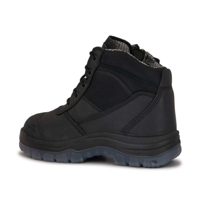 Rock Rooster Footwear - ROCKROOSTER Crisson Black 6 inch Zip