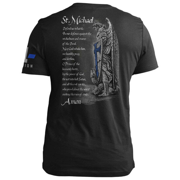 1 Nation Design - Saint Michael the Archangel Prayer - Military & First