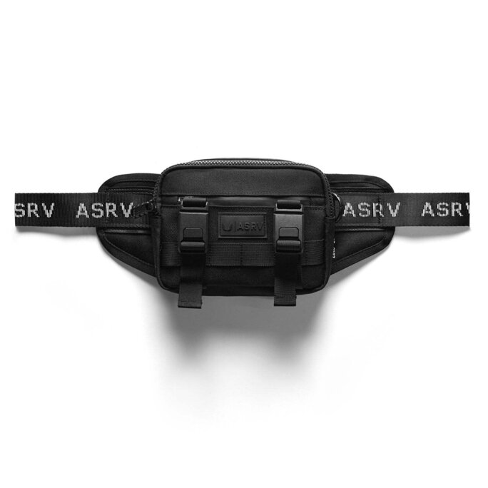 ASRV - 0197. Waterproof Cordura® Small Crossbody Bag - Black