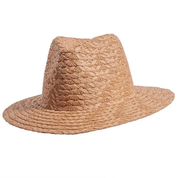 American Hat Makers Fabian Mens Straw Sun Hat Military & First
