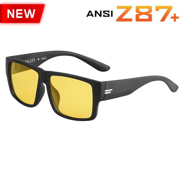 TOROE Performance Eyewear HD VALLEY ANSI Z87+ Safety Rated Night