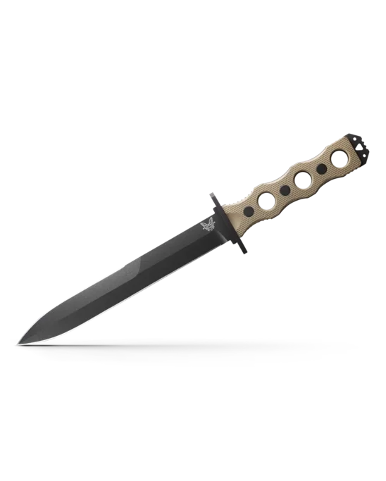 Benchmade - 185BK SOCP Fixed Blade Knife - Military & Gov't
