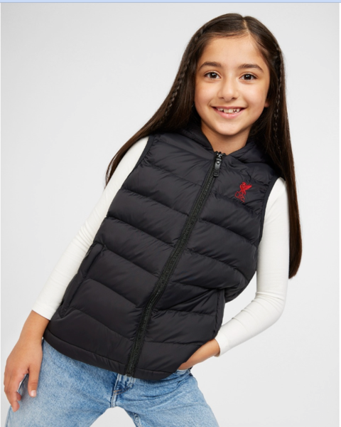 Anfield Shop Liverpool FC Junior Black Gilet Military First anfield-shop-liverpool-fc-junior-black-gilet-military-first