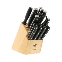 Henckels Forged Premio 18-Pc Knife Block Set - Cherry