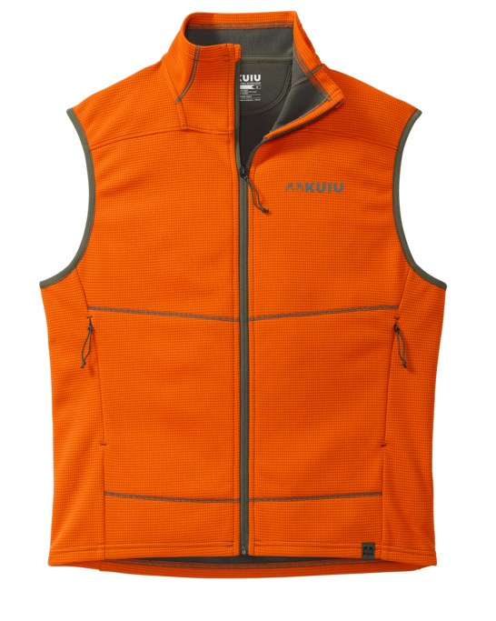 KUIU - Peloton 240 Vest | Blaze Orange - Military & First