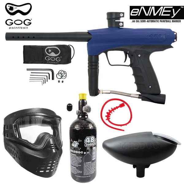 Maddog GoG eNMEy Paintball Gun Marker Bronze HPA
