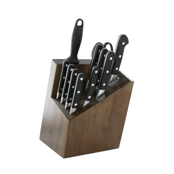 J.A. Henckels Zwilling PRO 12pc Knife Block Set Discounts for