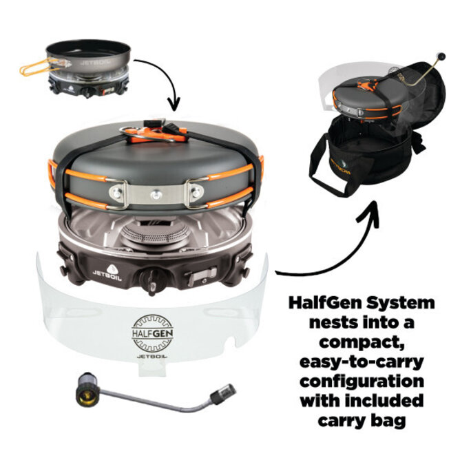 Jetboil - HalfGen Base Camp System - Military & Gov't Discounts | GOVX