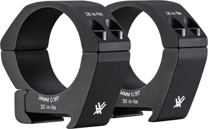 Vortex Optics - Pro Riflescope 34mm Rings Low - 0.95