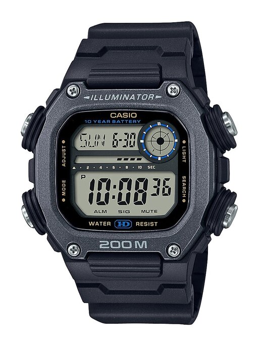 Casio - Men's Illuminator Series Digital Extra Long Strap Watch
