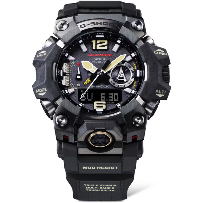 Casio - Men's Master of G-Land Mudmaster Bluetooth Solar