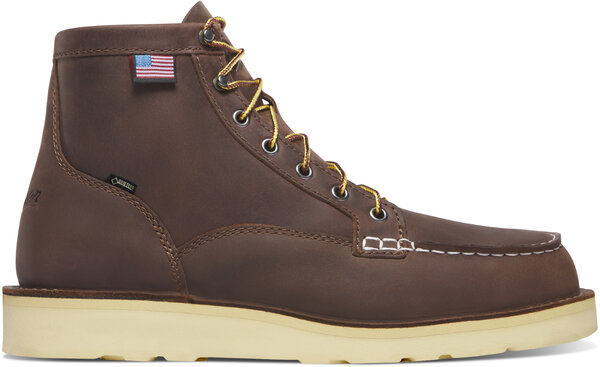 bull run moc toe 6 tobacco Danner Danner 15589 6" Brown GTX Steel Toe Work Boot Not only are feet wrapped in protection Danner Bull Run Moc Toe