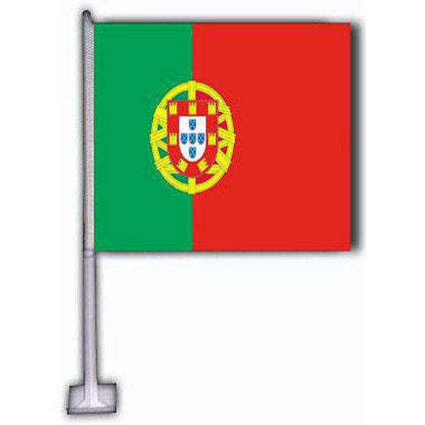 Prosoccer - Portugal 12x18 Car Flag - Military & First Responder 