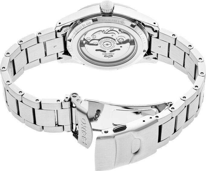 Seiko - Men's 39.4mm Seiko 5 Sports Watch - Military & Gov't