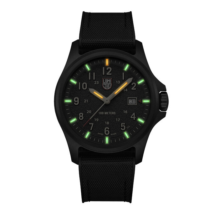 Luminox - Men's 43mm Atacama Field Watch - Black/Sand - Military Luminox - Men's 43mm Atacama Field Watch - Black/Sand - Military