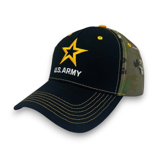 Army Gear Army Star Camo Back Hat Military & First Responder Discounts GOVX