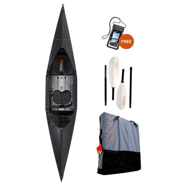 Oru Kayak Beach LT Sport Starter Bundle Military & First Responder