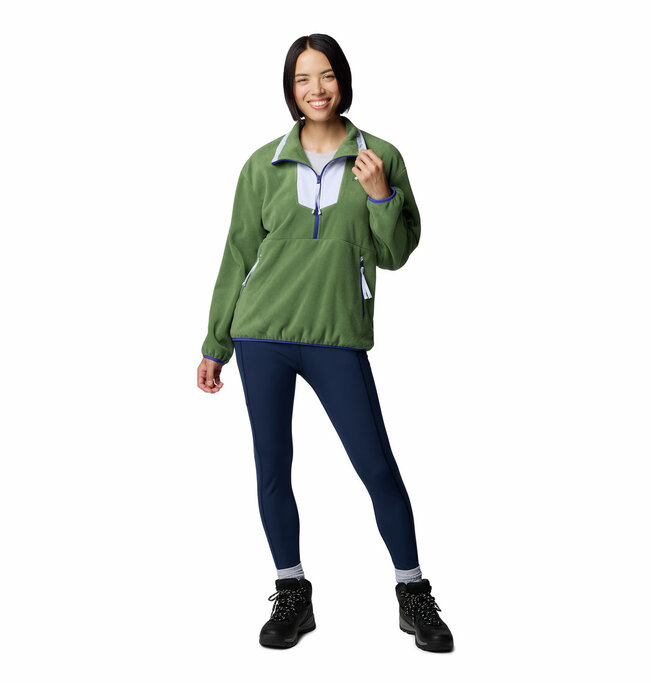 Columbia - Women's Sequoia Grove 1/2 Zip Fleece - Military