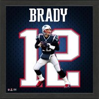 Tom Brady Super Bowl 55 Champions Impact Jersey Frame