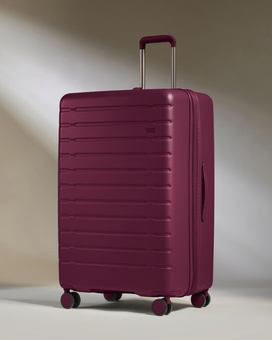 Antler USA Large Suitcase in Berry Red Stamford 2.0 Military First Responder Discounts GOVX