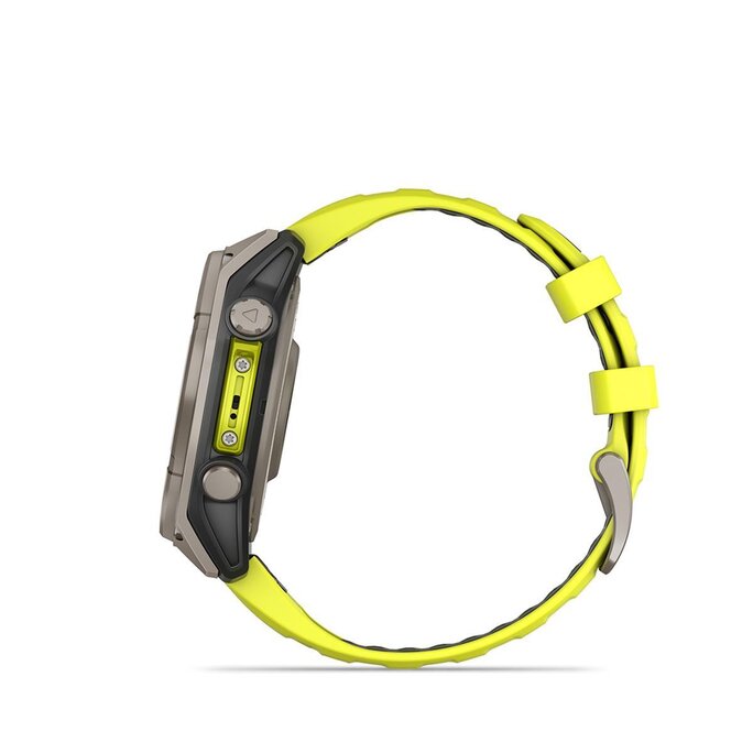 Garmin - Fenix 8 47mm Sapphire Solar Watch - Military & Gov't