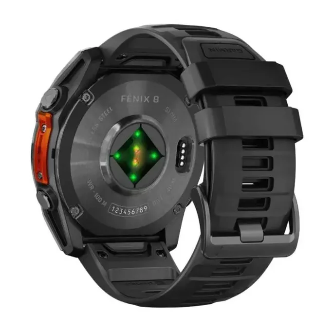 Garmin - Fenix 8 51mm AMOLED Watch - Military & Gov't Discounts | GOVX