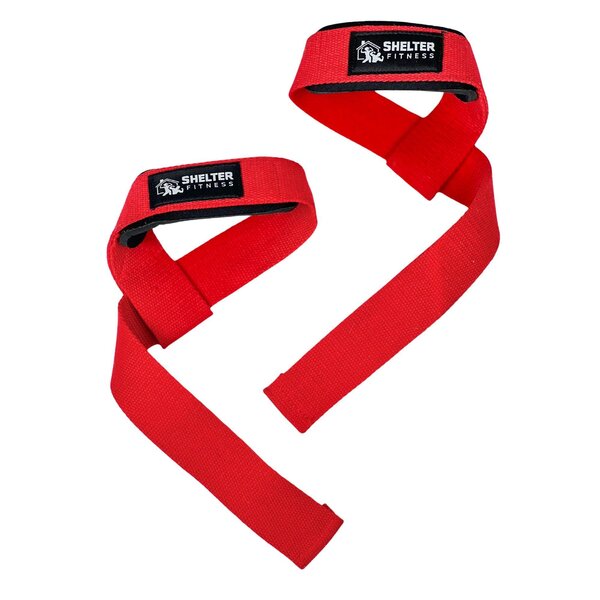 Shelter Fitness - Padded Weightlifting Wrist Straps - Military