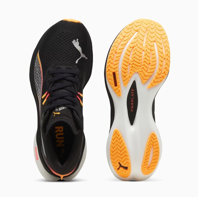 Puma - Women's Deviate NITRO 3 Wide Shoes - Military & Gov't