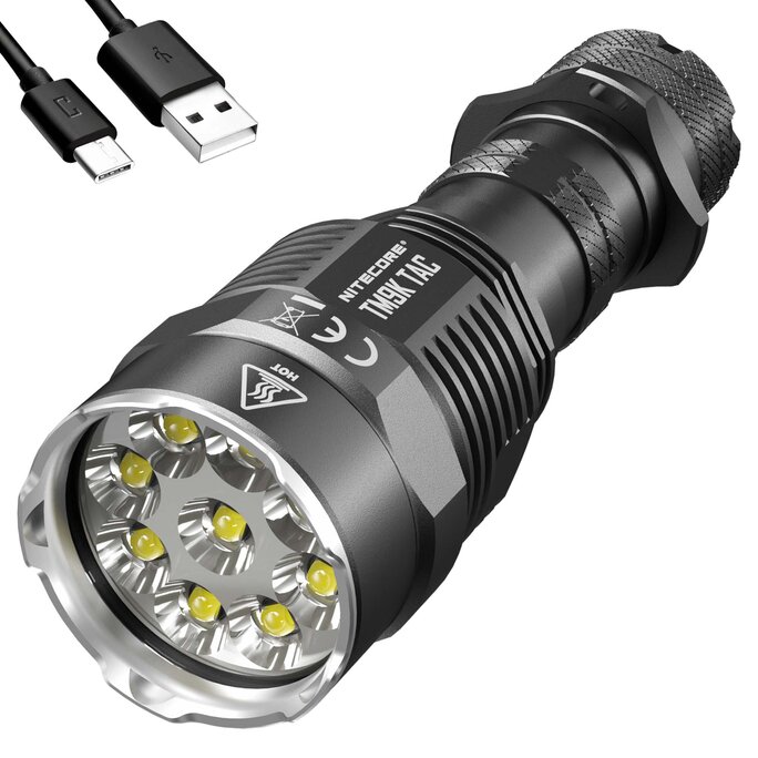 Ready Hour 9-in-1 Multi Function LED Solar Rechargeable Flashlight