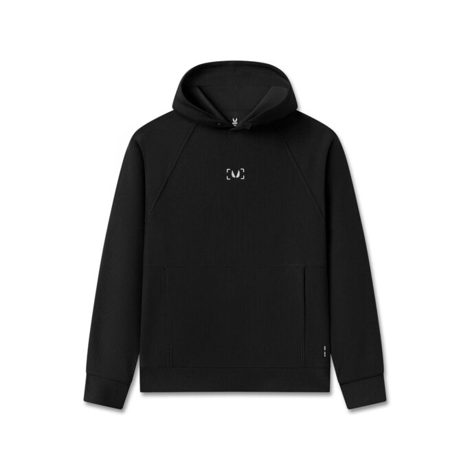 ASRV - 1019. Deltapeak® Oversized Hoodie - Black - Military