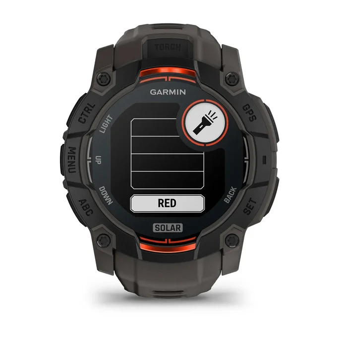 未使用 GARMIN INSTINCT3 DUAL POWER 50mm Garmin Instinct 3 Solar - Tactical | Rugged Smartwatch | 50 mm