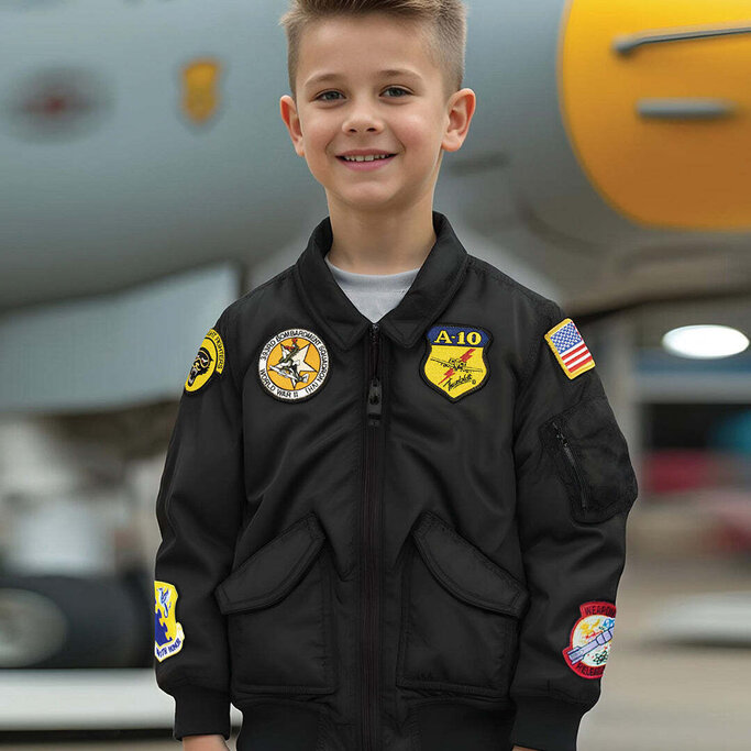 archive G.O.A military bomber ベスト Cockpit USA - INFANT CWU SQUADRON Jacket - Military & First