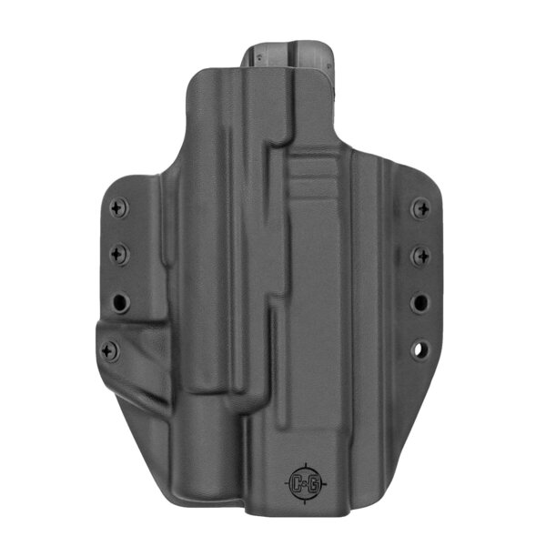 Master's Premium Leather OWB Holster For GLOCK 20 21 30 41 - Skeleton Slide Style