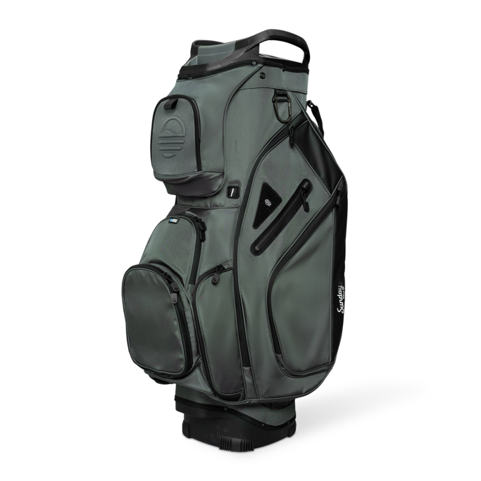 Sunday Golf - Big Rig | Midnight Green Cart Bag - Military & First