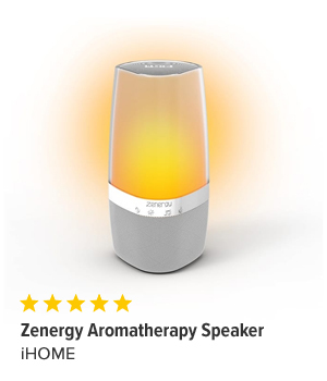 Zenergy Aromatherapy Bluetooth Speaker with Lighting