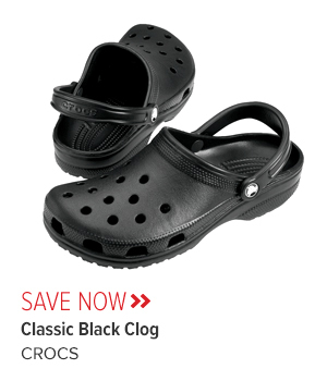 Classic Black Clog