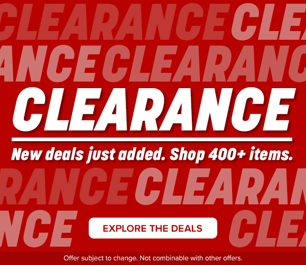 Clearance Email Banner