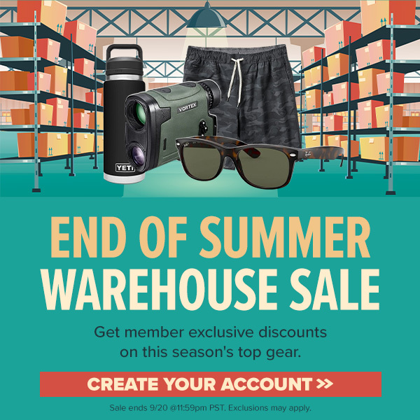 END OF SUMMER WAREHOUSE SALE