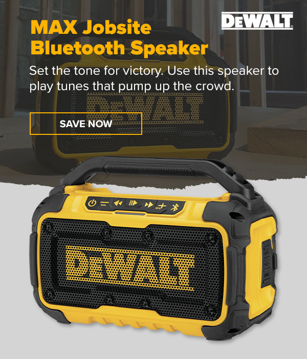 12V/120V MAX Jobsite Bluetooth Speaker